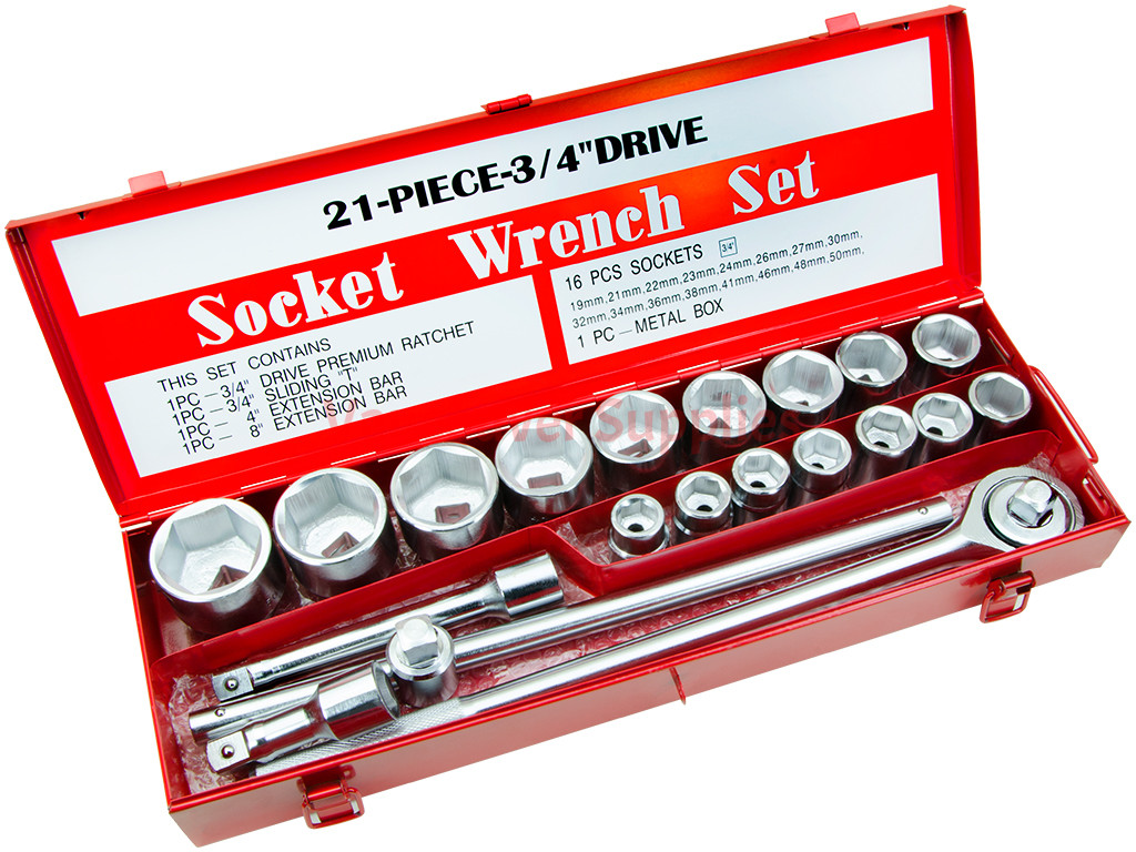 4 point square on sale socket set